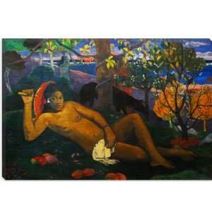  The Kings Wife by Paul Gauguin Canvas Painting 