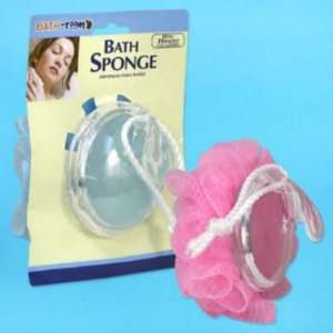  Bath Sponge With Plastic Handle Case Pack 48 Everything 