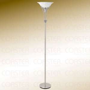  Floor Lamp with Frosted Glass Shade   Coaster 901193: Home 