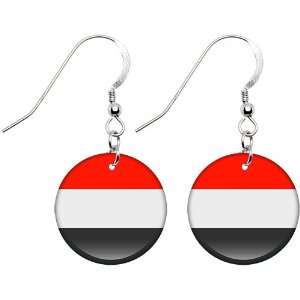 Yemen Flag Earrings
