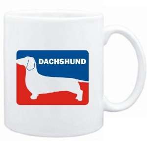    Mug White  Dachshund Sports Logo  Dogs: Sports & Outdoors