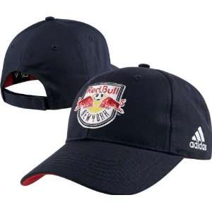  New York Red Bulls Youth adidas Team Logo Adjustable Hat 