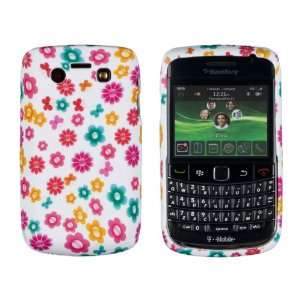 Pretty Little Flowers Flexible TPU Gel Case for Blackberry Bold 9700 