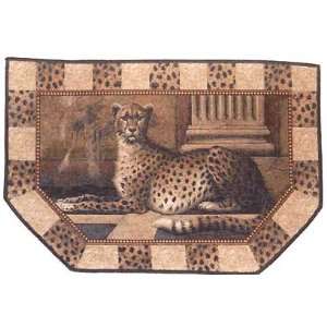 Cheetah Animal Accent Rug 