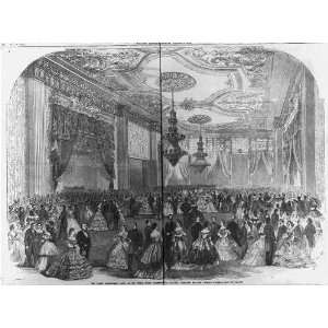    Grand Lincoln party,White House,Washington,DC,1862