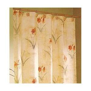  Croscill Floral Shower Curtain Amaryllis