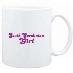 Mug White  South Carolinian GIRL CHICK  Usa States:  