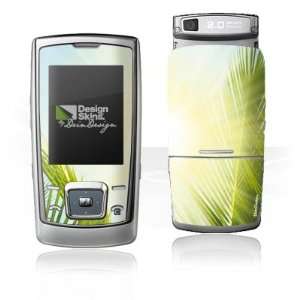  Design Skins for Samsung E840   Sunny Palms Design Folie 