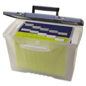  Storex Portable File Storage Box w/Organizer Lid 