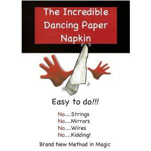  The Incredible Dancing Paper Napkin Toys & Games