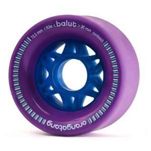   72.5mm 83a Purple Longboard Slide Wheels (Set of 4): Sports & Outdoors