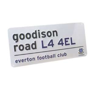 Everton Metal Street Sign 