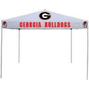    Georgia Bulldogs White Tailgate Tent Canopy