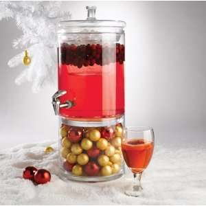 At Your Service Glass Drink Dispenser by Twos Company  