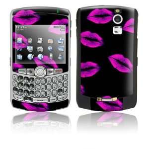 Pucker Up Design Protective Skin Decal Sticker for Blackberry Curve 