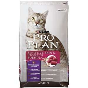   Sensitive Skin & Stomach Formula For Adult Cats, 7 lbs.: Pet Supplies