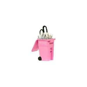  Pink color desktop pencil holder with breast cancer awareness 