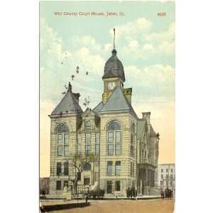   Postcard   Will County Court House   Joliet Illinois: Everything Else