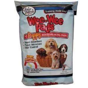    Four Paws Wee Wee Pads 7 pack Puppy Housebreaking