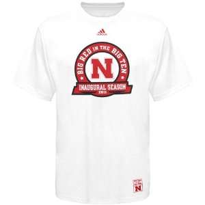  adidas Nebraska Cornhuskers Big Red Big Ten T Shirt 