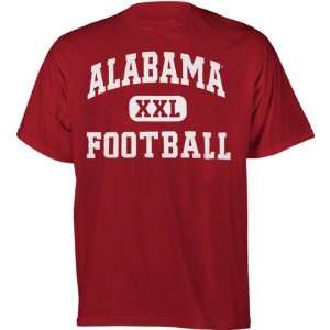    Alabama Crimson Tide Oxford Football T Shirt