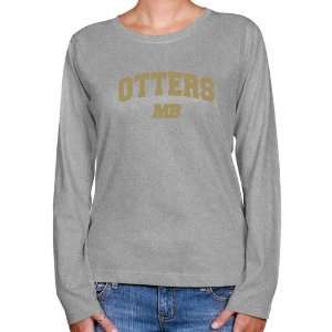  Cal State Monterey Bay Otters Ladies Ash Logo Arch Long 