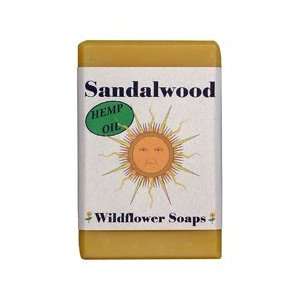    Wildflower Soaps Sandalwood 4 oz. Soap Bar (3 Pack) Beauty
