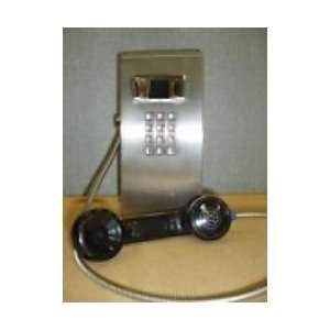   Stainless Wall Telephone.with Crom Dial , (Magnetic