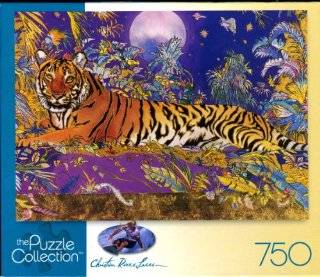 Christian Riese Lassen Puzzle Collection   Golden Jungle Tiger