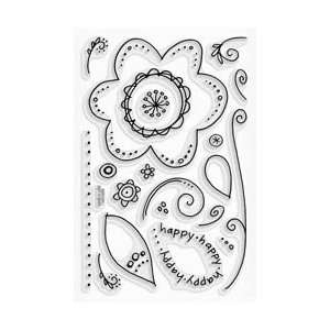   Perfectly Clear Stamps 4X6 Sheet Fancy Flourish