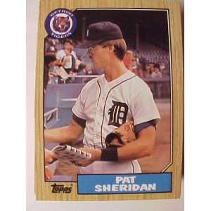  1987 Topps #234 Pat Sheridan [Misc.]