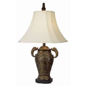  Bel Air by Trans RTL 7796 Table Lamp, Antique Copper 