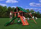 Deluxe Sky Series Jungle Gym Swing Set Rope Climbing Wall Spiral Tube 
