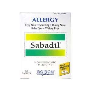 Sabadil (for Allergies), Tabs, 60 ct. Grocery & Gourmet Food