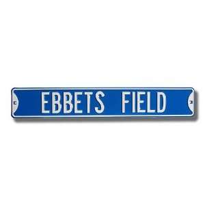   Signs Ebbets Field Street Sign   One Color No Size