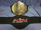 WWE WORLD HEAVYWEIGHT CHAMPIONSHIP WRESTLING BELT Awesome SIGNED TNA 