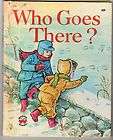 WHO GOES THERE WONDER BOOK HARD COVER 1975