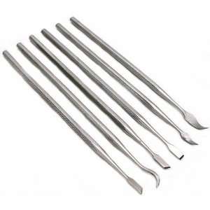  6pc Wax Carving Set Jewelers Carvers Polymer Clay Tools 