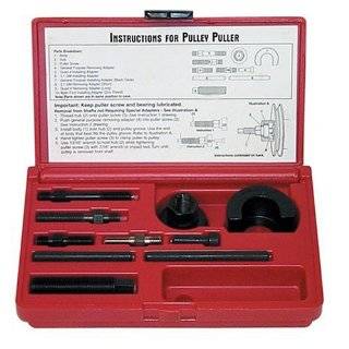   Pulley Remover Installer Puller Press Kit in storage case: Automotive