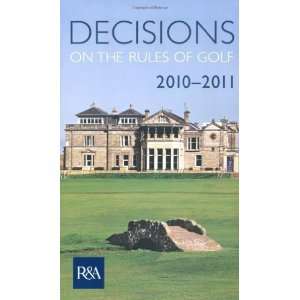  Decisions on the Rules of Golf [Paperback] R&a Books