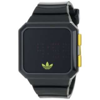Adidas Mens ADH4046 Black Peachtree Digital with LED Watch   designer 