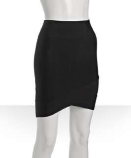 BCBGMAXAZRIA black stretch banded skirt  