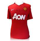   Signed Autographed Shirt Jersey 2010 / 2011 AON Manchester United