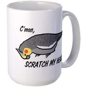  Crazy Cockatiel Funny Large Mug by CafePress: Everything 