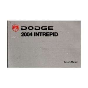  2004 DODGE INTREPID Owners Manual User Guide: Everything 