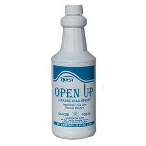Quest Chemical Open Up Alkaline Drain Opener, 12 1 Quart Bottles per 