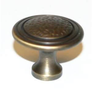 Alno Inc. 1 1/2 Pitted Center Knob (ALNA565 AEM)   Antique English 