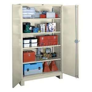   : Lyon Heavy Duty Storage Cabinet 36x21x82   Putty: Home Improvement