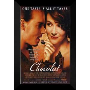  Chocolat 27x40 FRAMED Movie Poster   Style A   2000