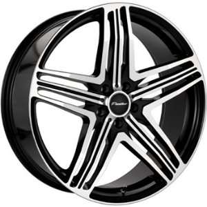 Menzari Sterzo 18x8 Black Wheel / Rim 5x115 with a 35mm Offset and a 